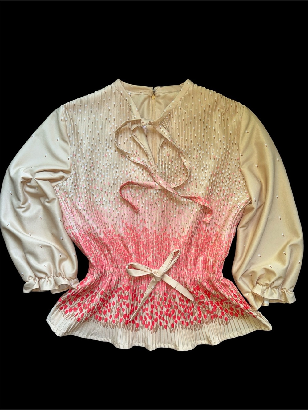 Lady Carol Polyester Floral Top
